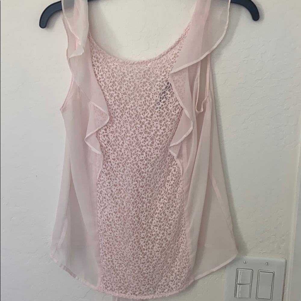 Zara pink top